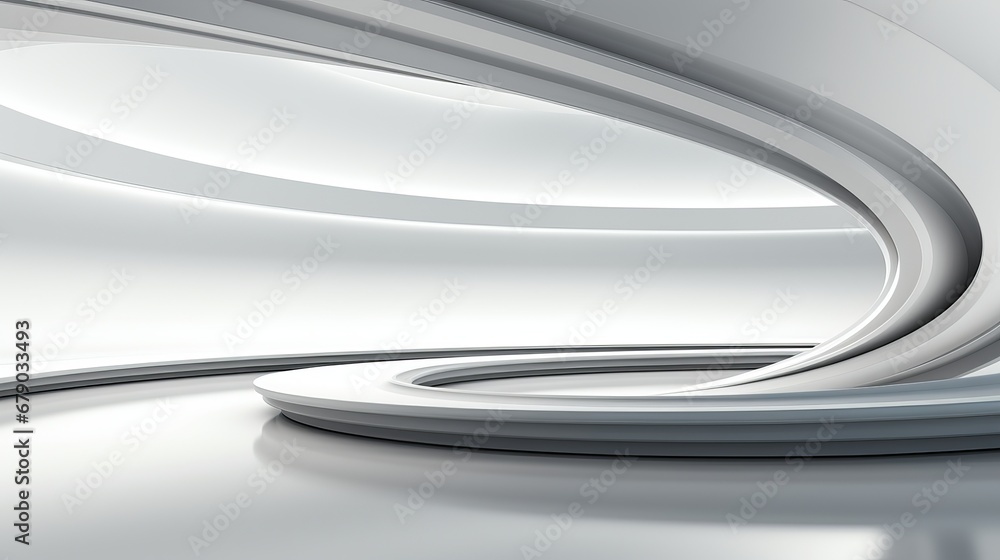 Abstract Architecture neutral backdrop. Grey and white colours. Stylised 3D rendering, AI generated digital design. Abstract Architecture neutral backdrop. Grey and white colours. Stylised 3D rendering, AI generated digital design.