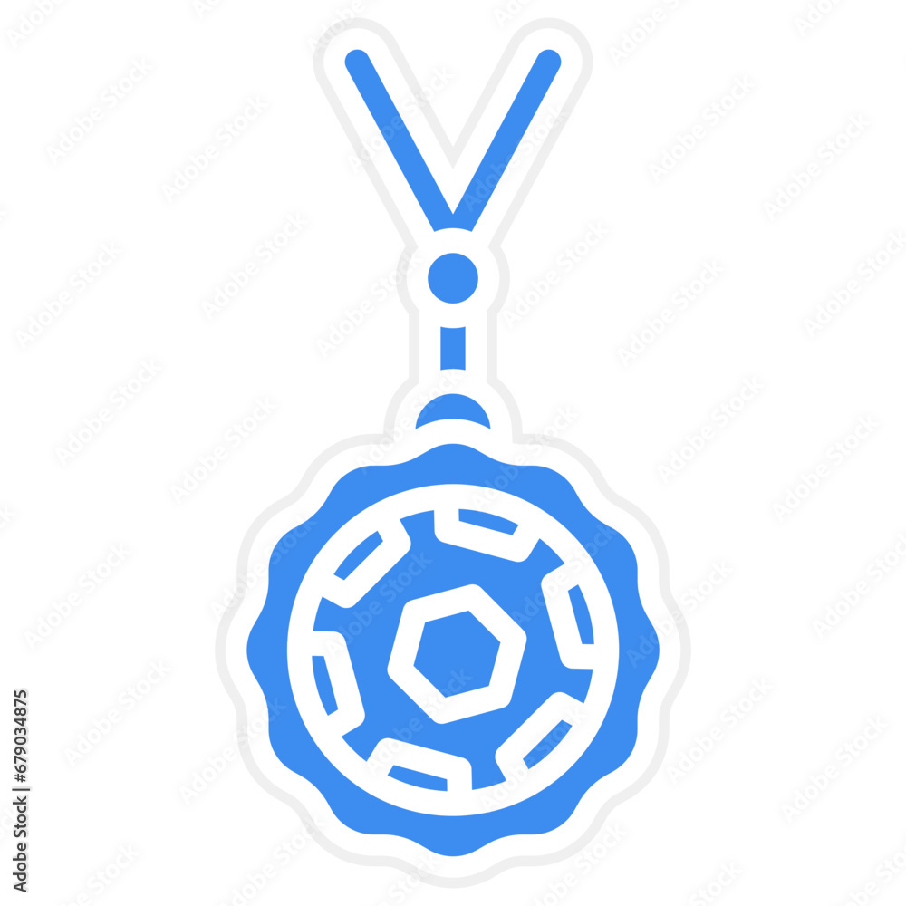 Fototapeta premium Medal Icon Style