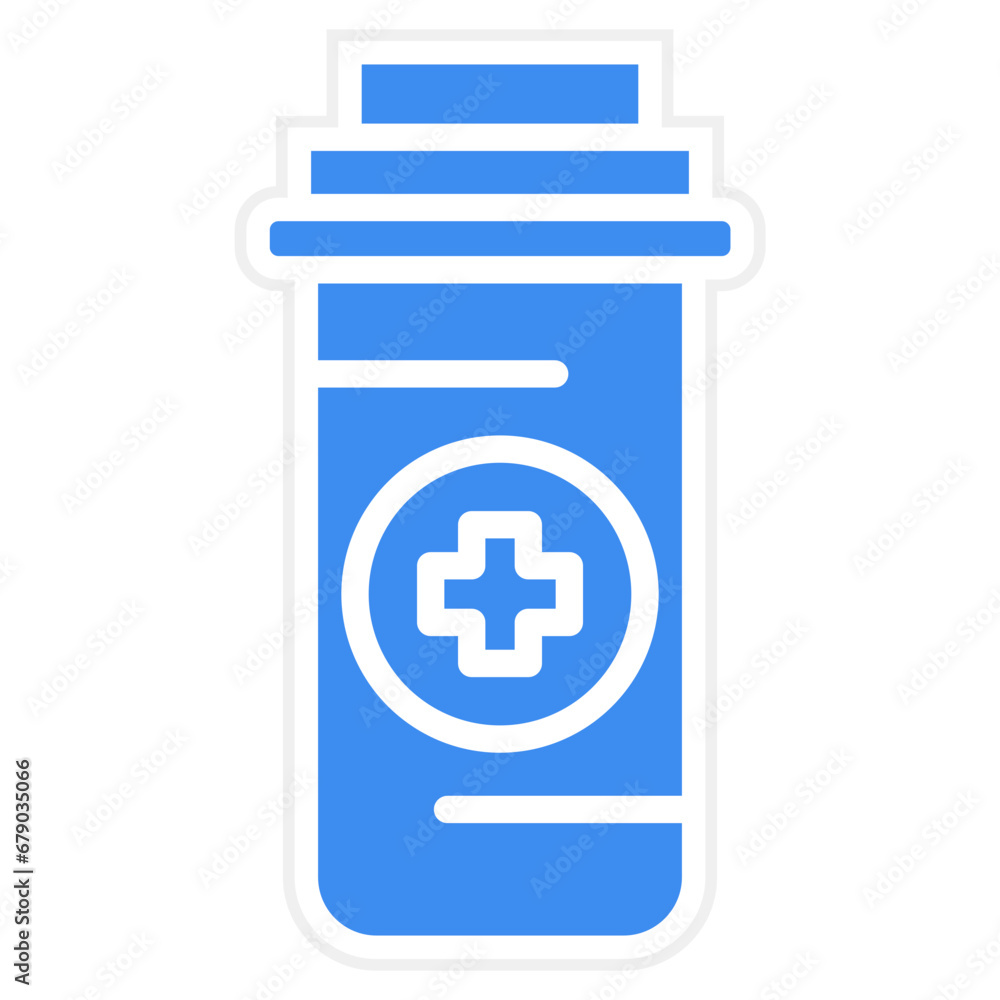 Antibiotic Icon Style Antibiotic Icon Style