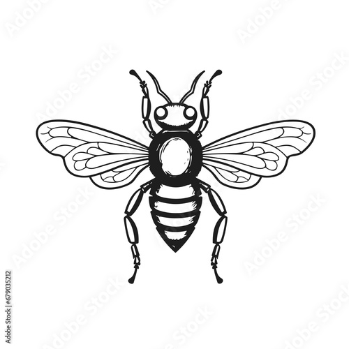 honeybee, honeybee svg, honeybee png, honeybee illustration, honeybee vector, bee hive, bee, honey jar, honey svg, honey png, vector, flower, floral, design, illustration, pattern, tattoo, art, nature © Feroza Bakht 