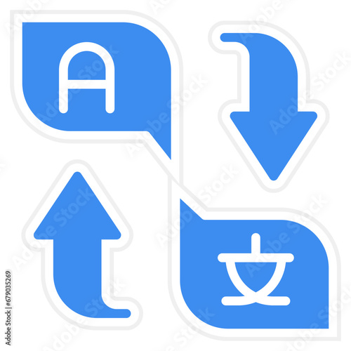 Translator Icon Style