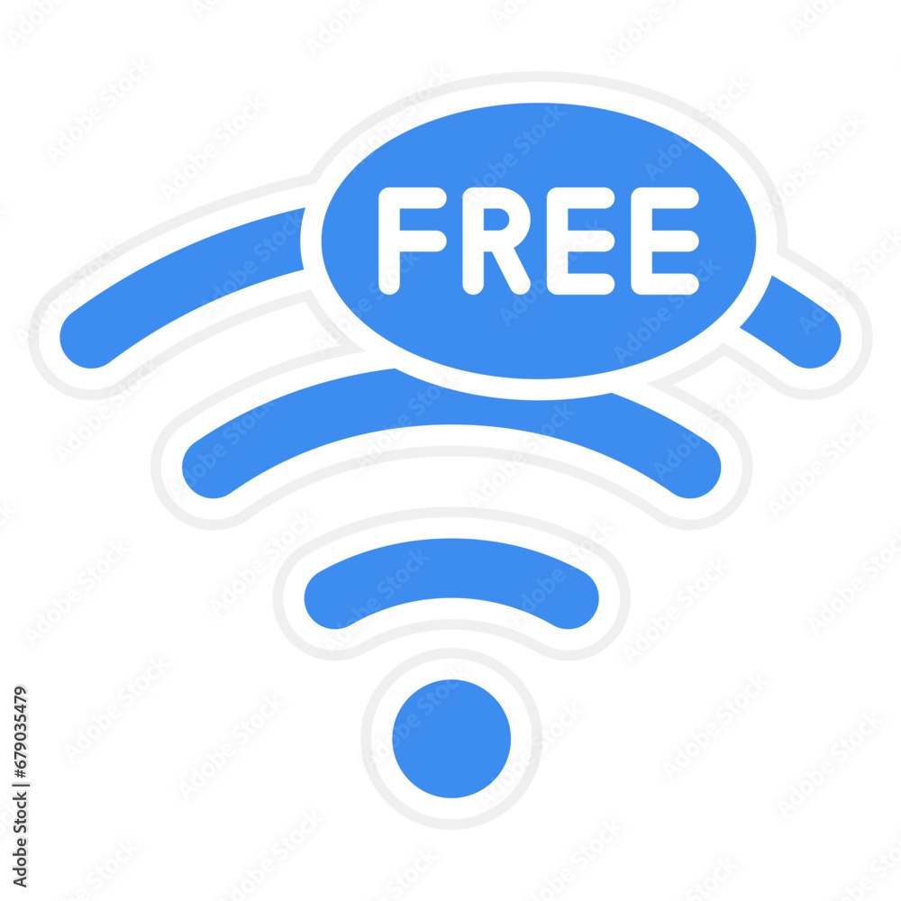 Free Wifi Icon Style Free Wifi Icon Style