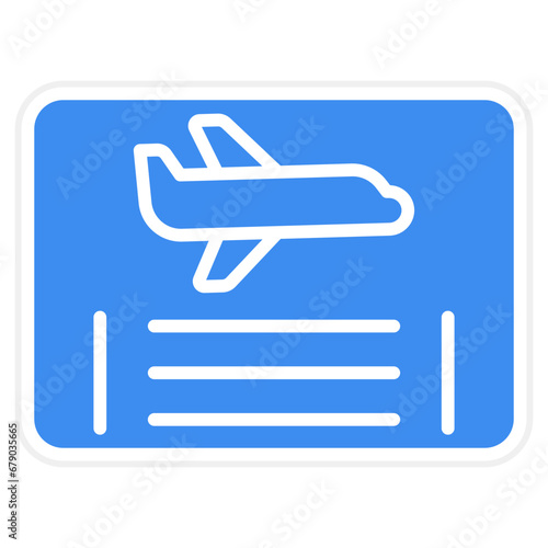 Frequent Flyer Program Icon Style