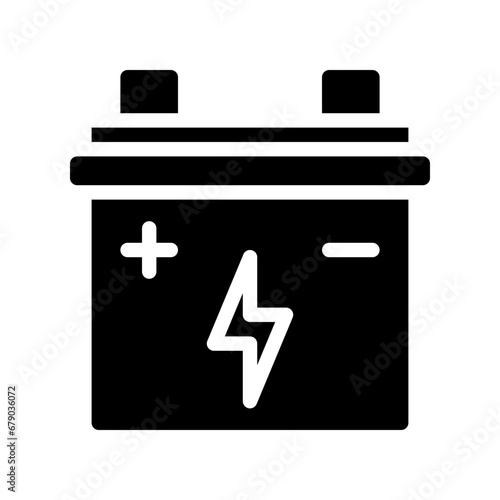 battery glyph icon