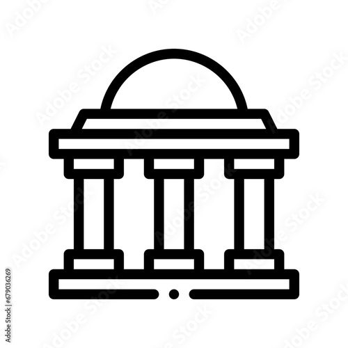 embassy line icon