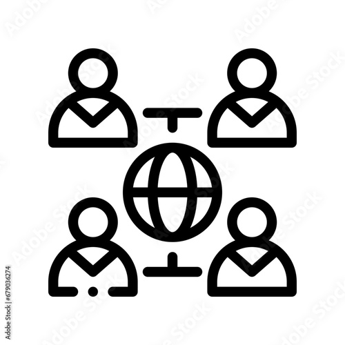 group line icon