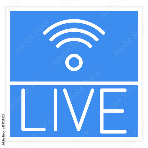 Broadcaster Icon Style