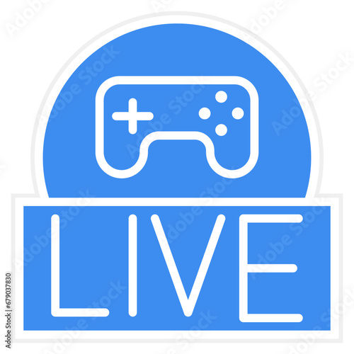 Live Gaming Icon Style