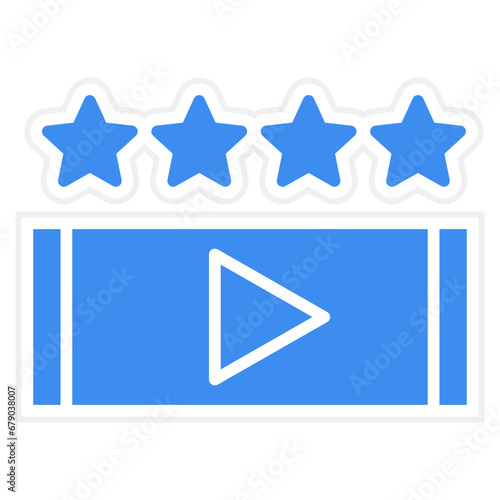 Video Review Icon Style