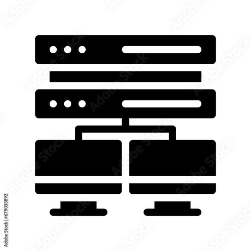 connection glyph icon