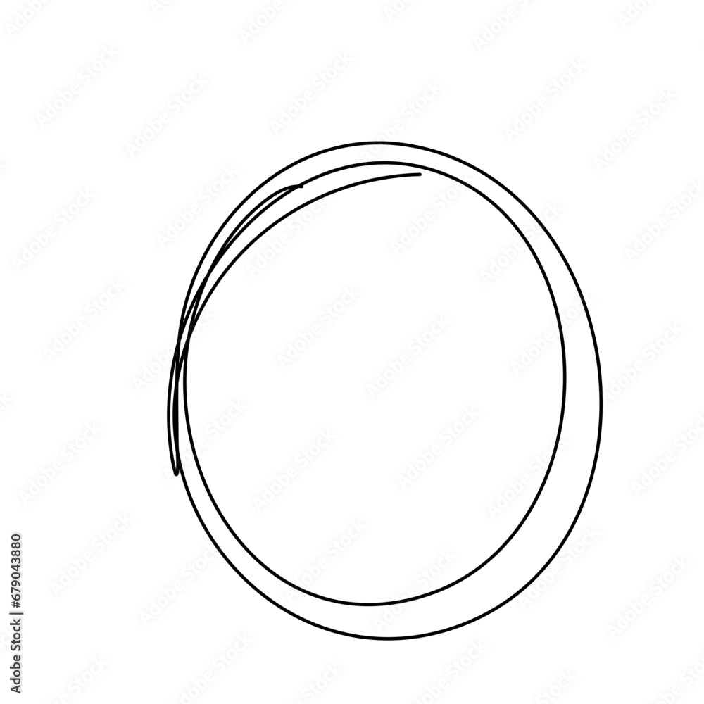 hand drawn scribble circles. Vector element hand drawn scribble circles. Vector element