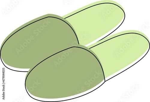 Slippers illustration