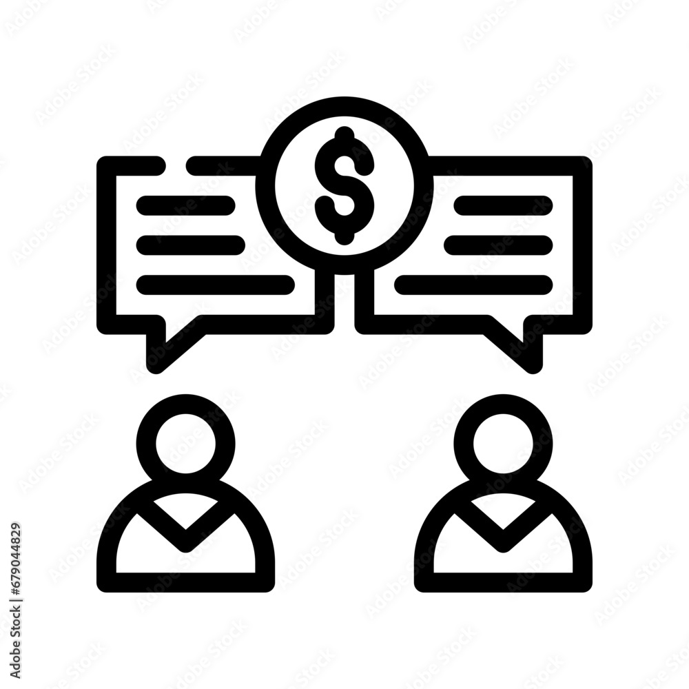 conference line icon conference line icon