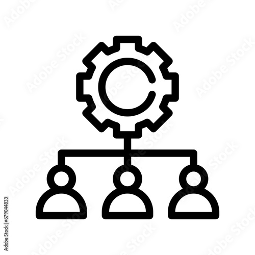 brainstorm line icon