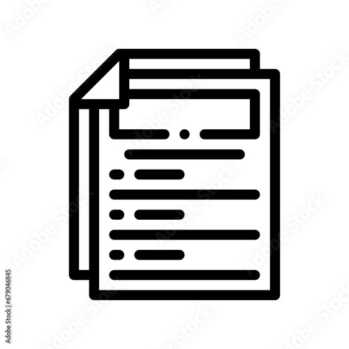summary line icon