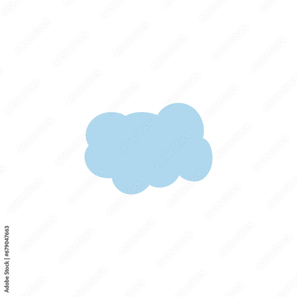 vector cartoon cloud