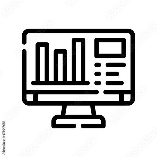 computer line icon