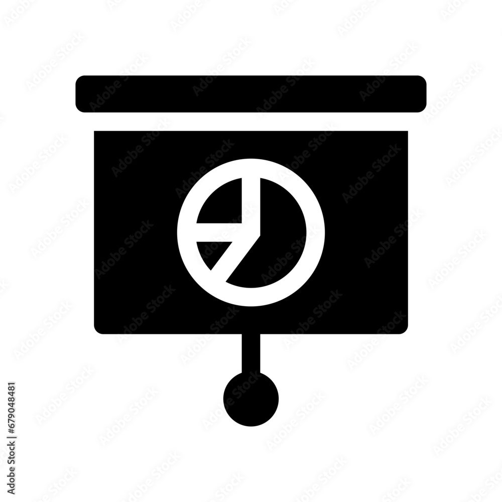 pie chart glyph icon pie chart glyph icon
