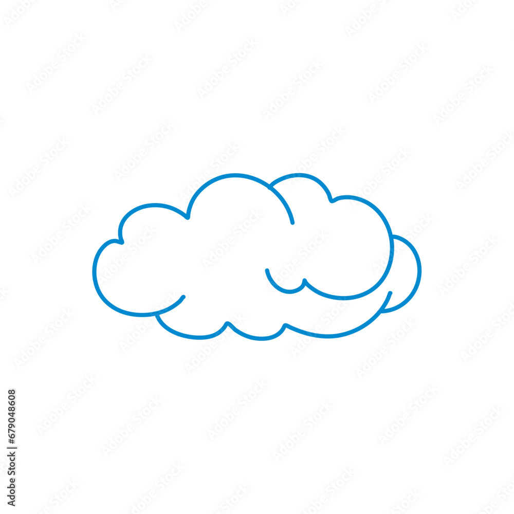 blue simple doodle clouds blue simple doodle clouds