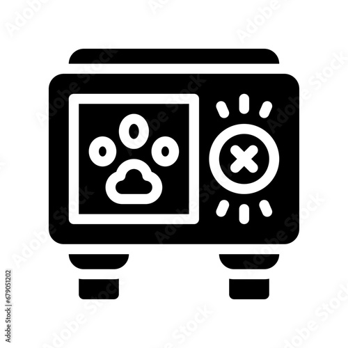 save animals glyph icon