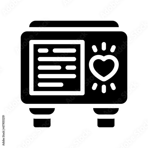 protest glyph icon