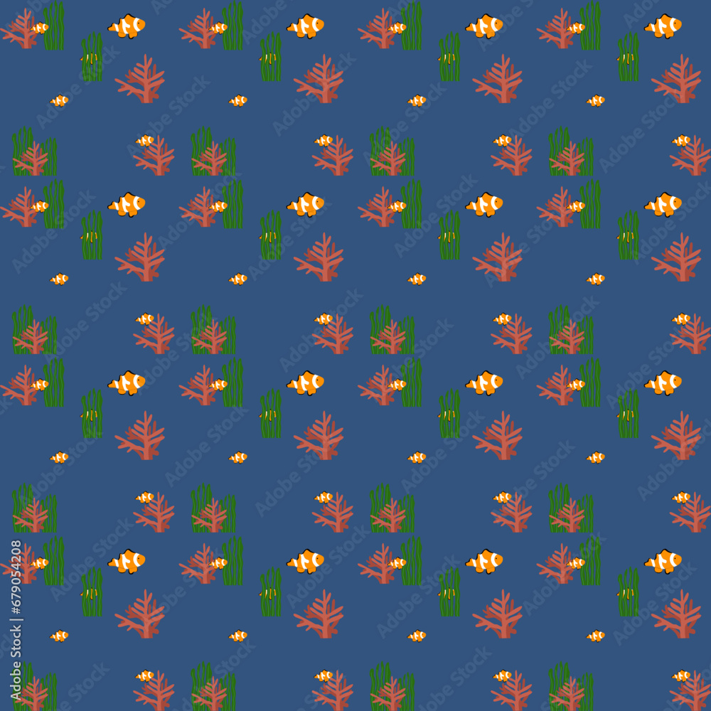 Seamless pattern illustration Seamless pattern illustration