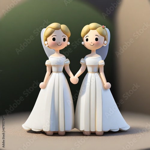 two brides