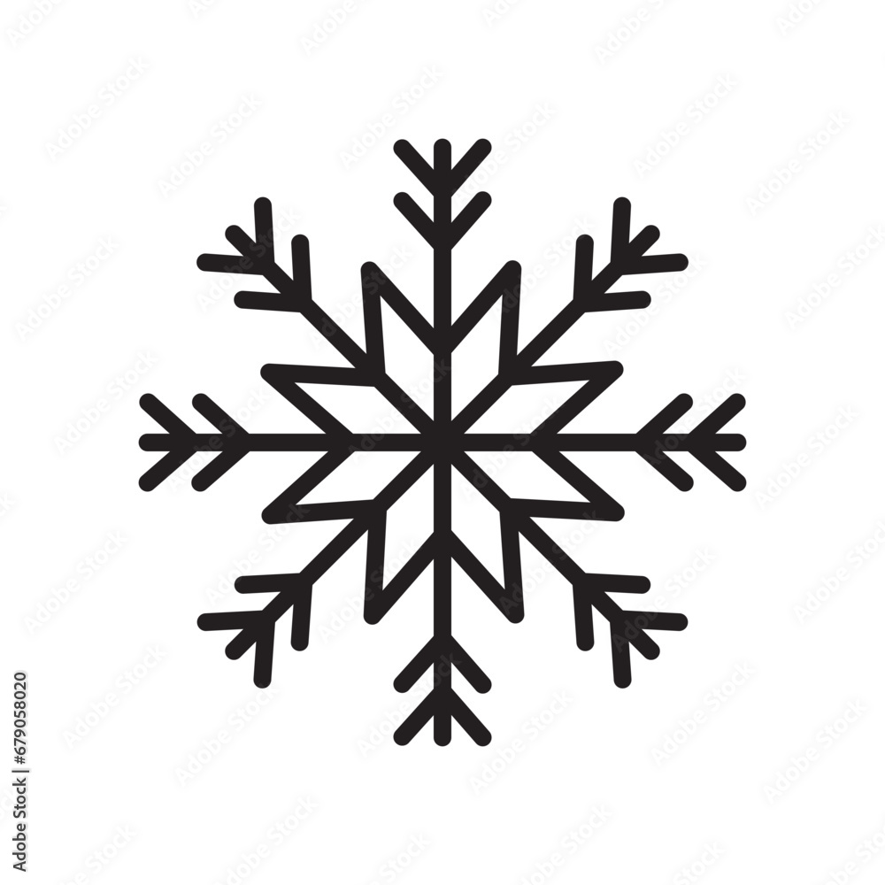 Snowflakes Icon Snowflakes Icon