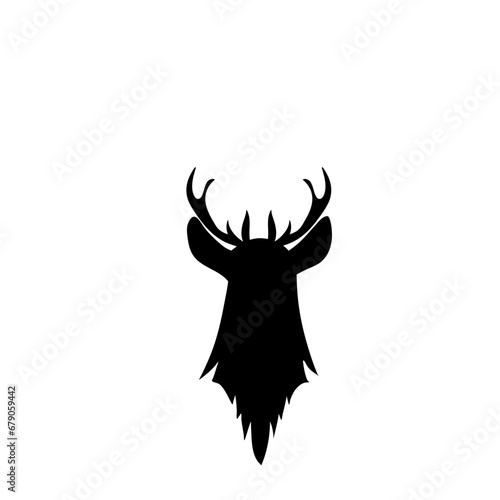 Deer head design vector. Deer animal icon vector illustration