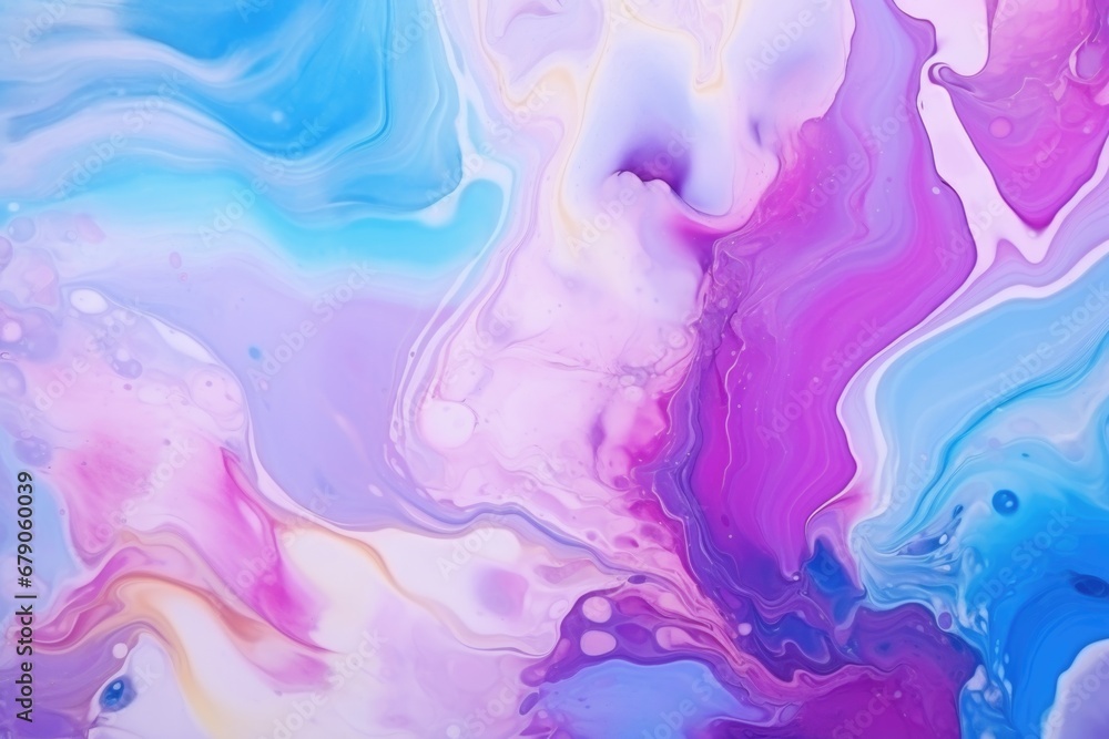 Alcohol ink is translucent. Abstract multicolored marble texture background