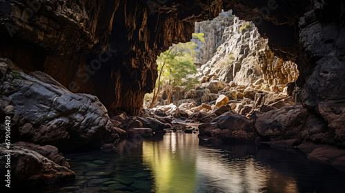 Water Cave of the Sierra de Basa Granada