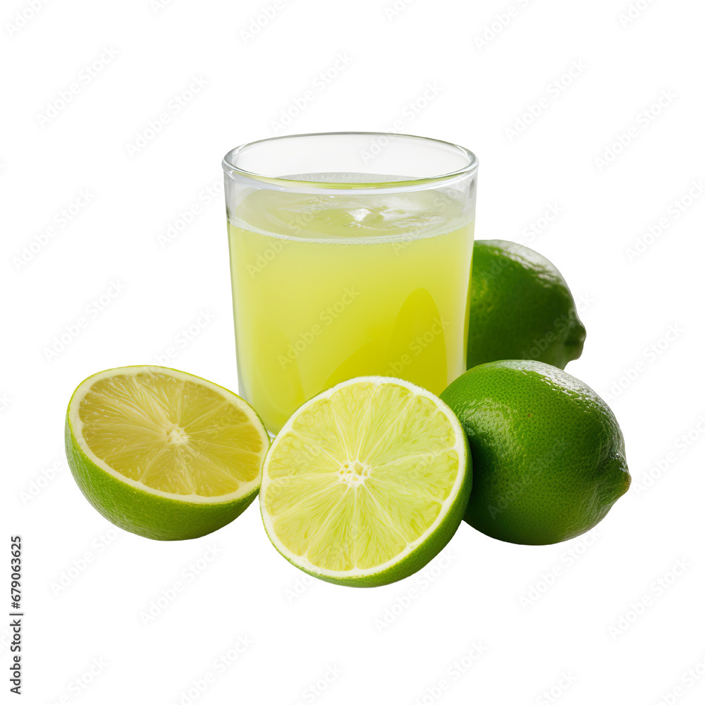 Lime Juice on a white background isolated PNG Lime Juice on a white background isolated PNG