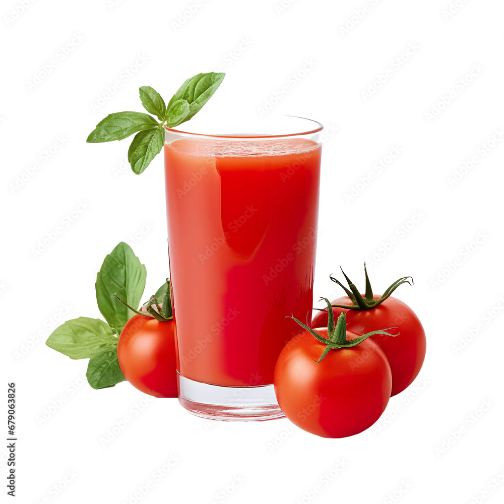 Tomato Juice on a white background isolated PNG Tomato Juice on a white background isolated PNG