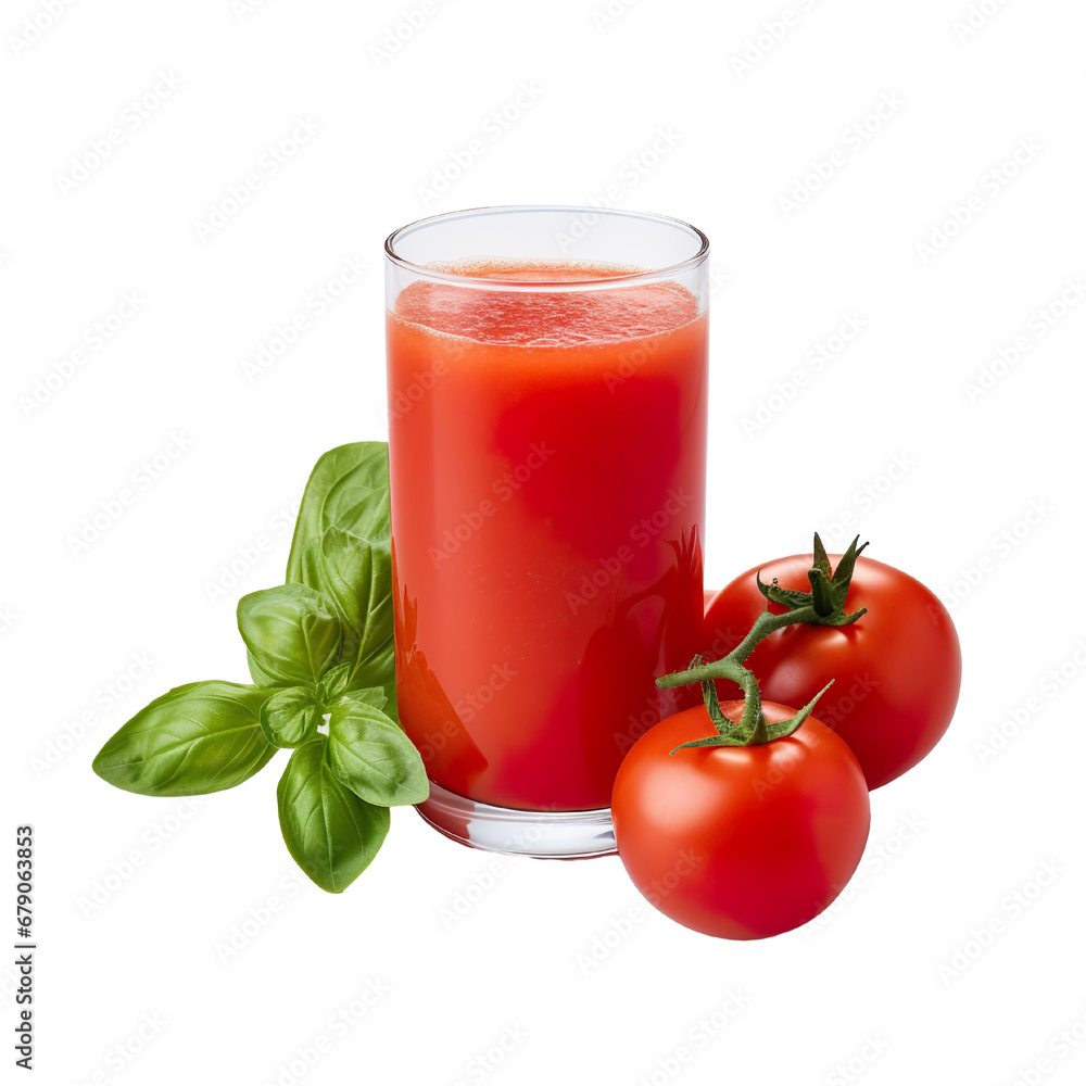Tomato Juice on a white background isolated PNG Tomato Juice on a white background isolated PNG