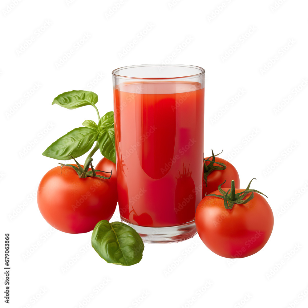 Tomato Juice on a white background isolated PNG Tomato Juice on a white background isolated PNG