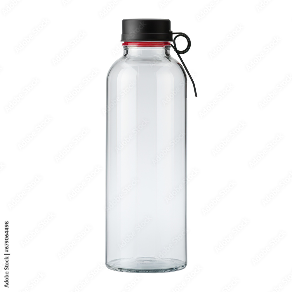 Water bottle on a white background isolated PNG Water bottle on a white background isolated PNG