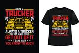 Truckers T shirt Design, Truck T shirt Design Vector