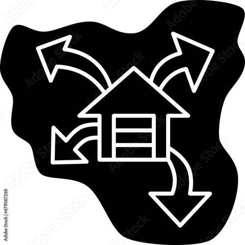 distributed  icon