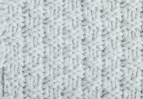 close up of knitted wool texture hygge concept