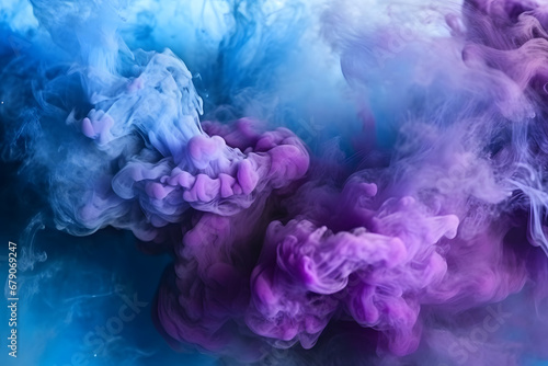 Bright abstract background made of smoke. 