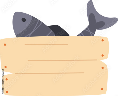 Box With Fish