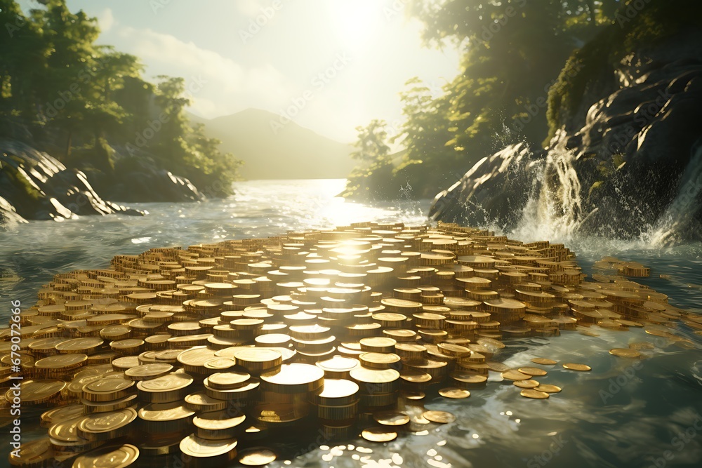 Gilded Fortune: Exploring the Allure of the Golden Coin Money Concept, Wealth in Gold: Symbolism 