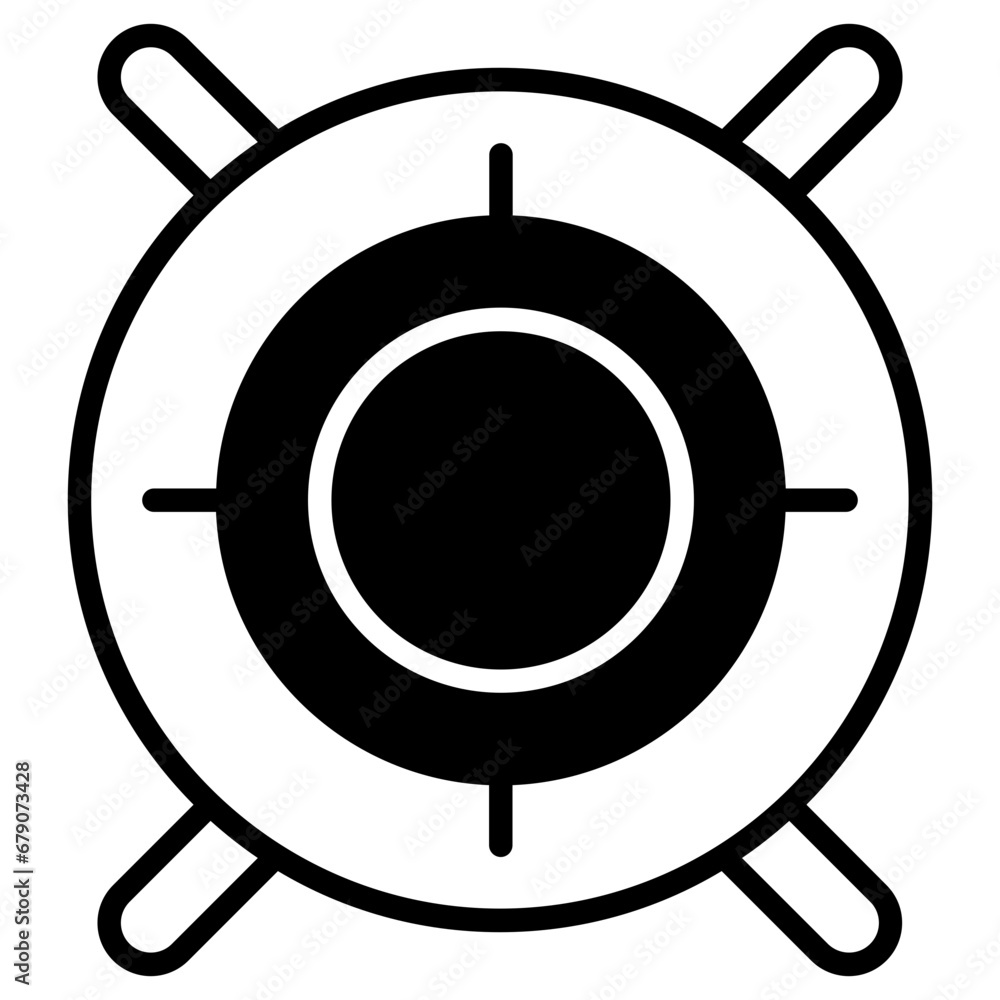 Solid glyph icon Target icon Solid glyph icon Target icon