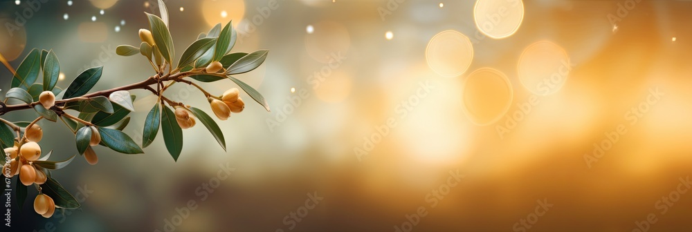 The French hang mistletoe in their homes during the Christmas season; this festive plant is considered a symbol of good luck. Holiday card with space for design. The French hang mistletoe in their homes during the Christmas season; this festive plant is considered a symbol of good luck. Holiday card with space for design.