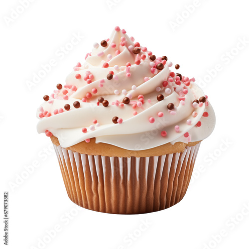 cupcake isolate background cutout
