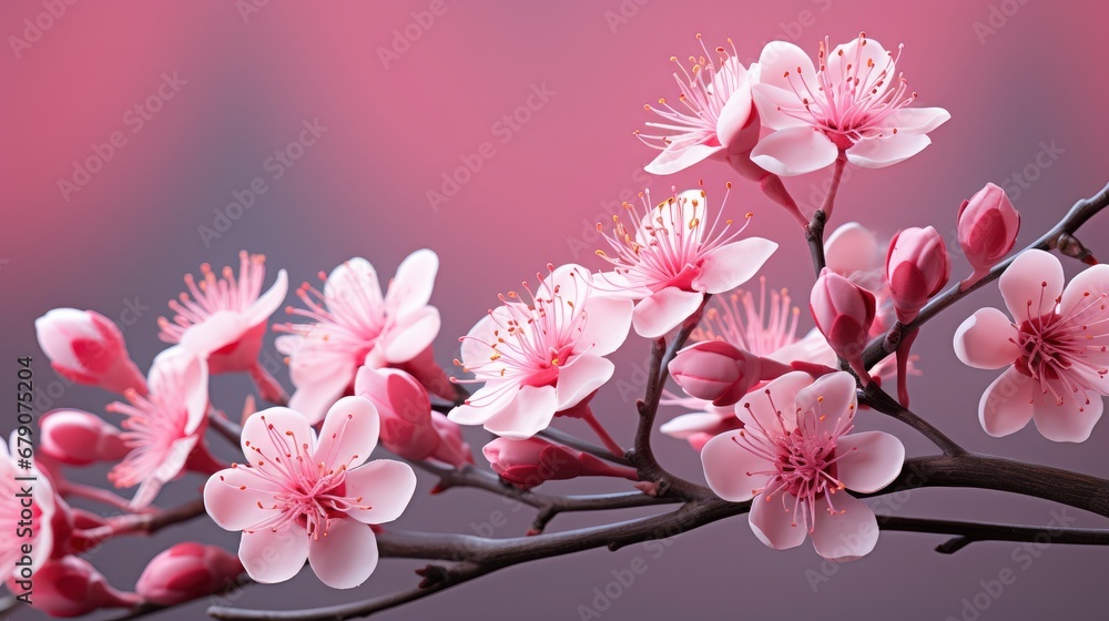 Pink Spring Cherry Blossom Tree Branch, HD, Background Wallpaper, Desktop Wallpaper