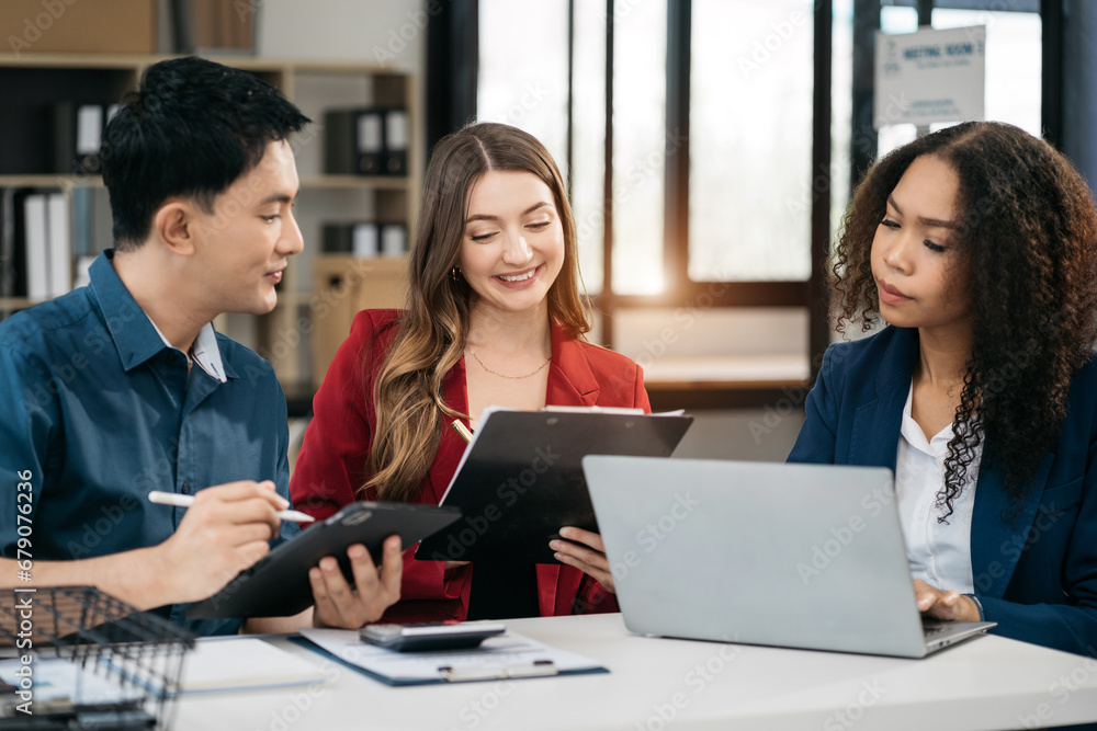 Project manager working and update tasks with milestones progress planning and professional investor working new start up project in the office. Project manager working and update tasks with milestones progress planning and professional investor working new start up project in the office.