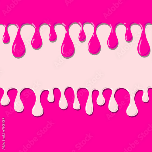 Dripping drops vector illustration. Editable graphic resources. Paint dripping. Dripping liquid. Flowing liquid. 