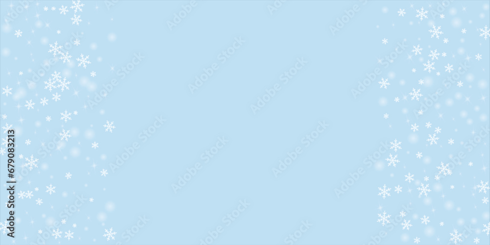 Falling snowflakes christmas background. Subtle Falling snowflakes christmas background. Subtle