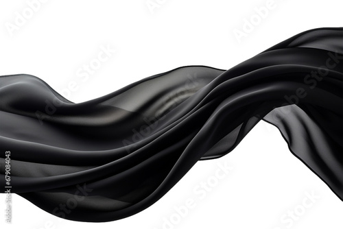 Elegant fashion flying satin silk cloth design for product display photo